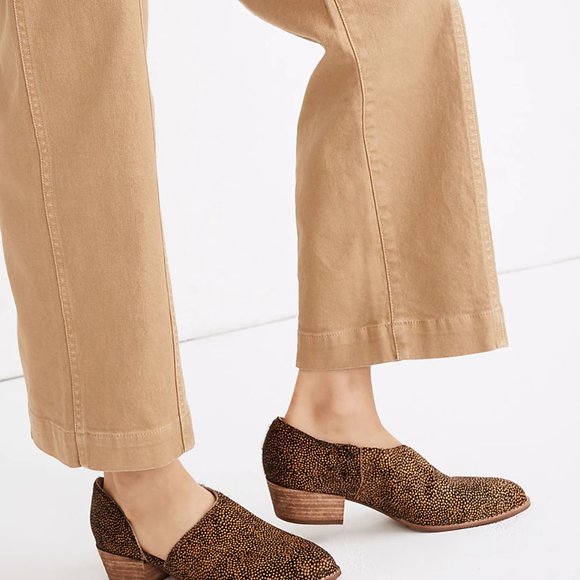 Madewell Shoes - Madewell Lucie Shoe in Spotted Calf Hair - Loafer Size 10